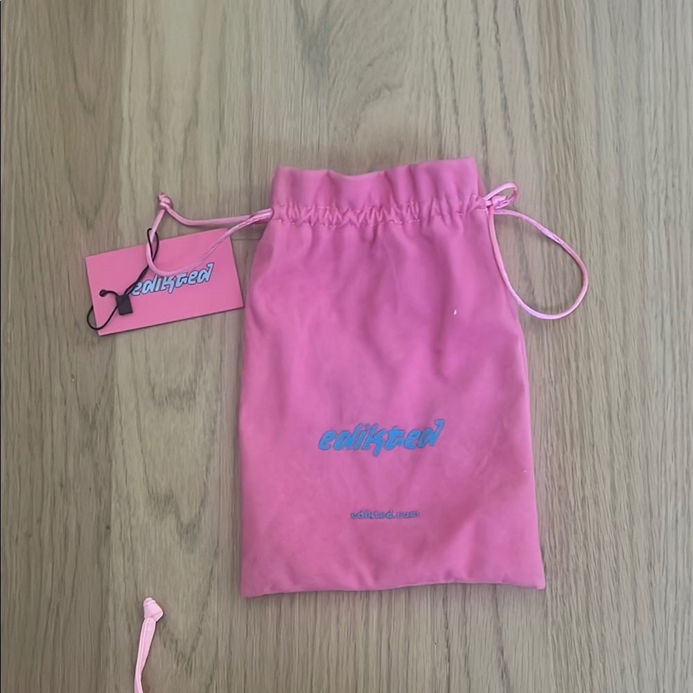 Edikted Pink Ruffle Bikini Bottom - Picture 3 of 4